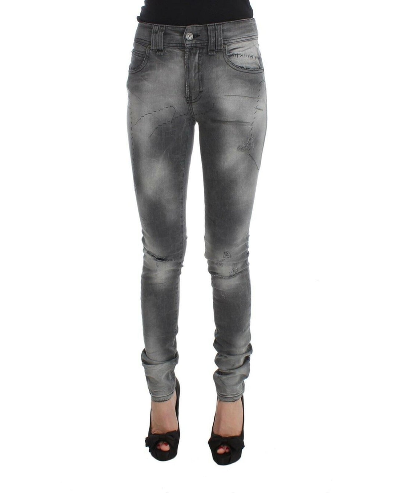 New JOHN GALLIANO Slim Fit Jeans W26 US Women