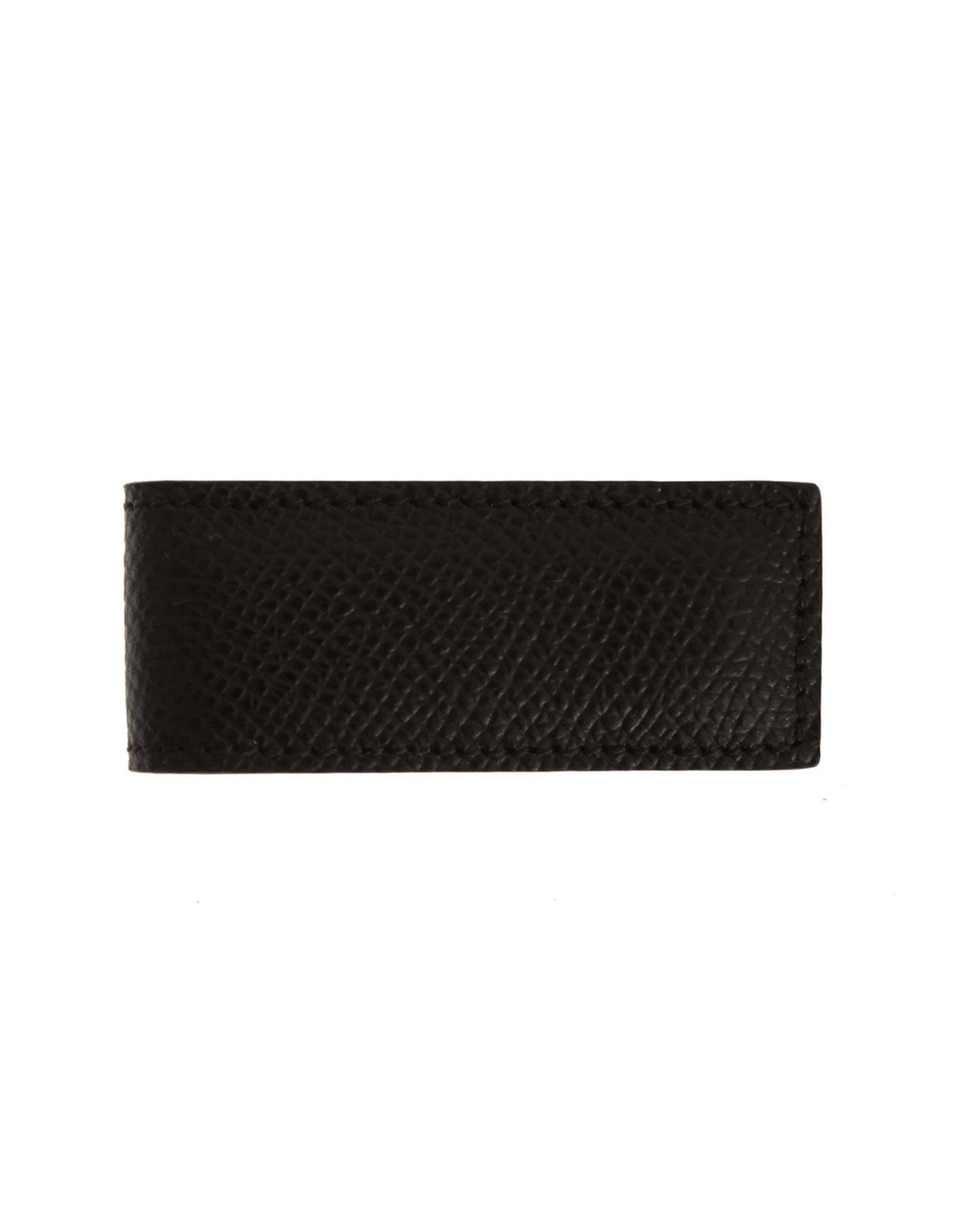 Dolce & Gabbana Leather Money Bar Clip One Size Men