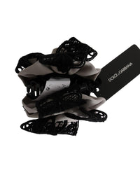 Thumbnail for Floral Lace Hair Claw by Dolce & Gabbana One Size Women