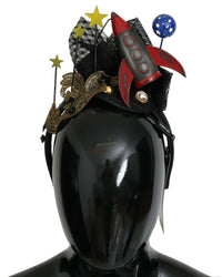Thumbnail for Dolce & Gabbana Rocketship Motive Headband One Size Women