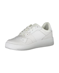 Thumbnail for Tommy Hilfiger Women's White Polyester Sneaker - 41 EU