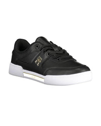 Thumbnail for Tommy Hilfiger Women's Black Polyester Sneaker - 41 EU