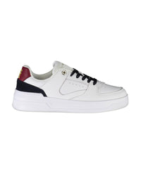 Thumbnail for Tommy Hilfiger Women's White Polyester Sneaker - 38 EU