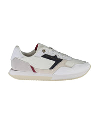 Thumbnail for Tommy Hilfiger Women's White Polyester Sneaker - 37 EU