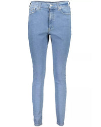 Thumbnail for Tommy Hilfiger Women's Light Blue Cotton Jeans & Pant - W29/L30 US
