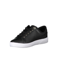 Thumbnail for Tommy Hilfiger Women's Black Polyester Sneaker - 38 EU