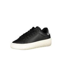 Thumbnail for Tommy Hilfiger Women's Black Polyester Sneaker - 38 EU