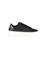 Thumbnail for Tommy Hilfiger Women's Black Polyester Sneaker - 39 EU