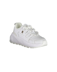 Thumbnail for Tommy Hilfiger Women's White Polyester Sneaker - 37 EU