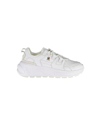 Thumbnail for Tommy Hilfiger Women's White Polyester Sneaker - 39 EU