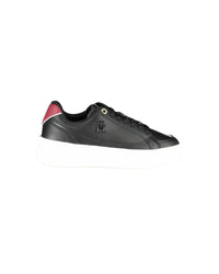 Thumbnail for Tommy Hilfiger Women's Black Polyester Sneaker - 39 EU