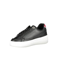 Thumbnail for Tommy Hilfiger Women's Black Polyester Sneaker - 40 EU