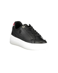 Thumbnail for Tommy Hilfiger Women's Black Polyester Sneaker - 41 EU