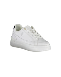 Thumbnail for Tommy Hilfiger Women's White Polyester Sneaker - 38 EU