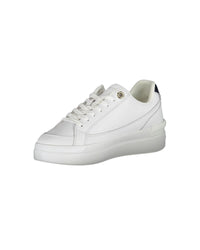 Thumbnail for Tommy Hilfiger Women's White Polyester Sneaker - 38 EU