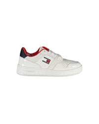 Thumbnail for Tommy Hilfiger Women's White Polyester Sneaker - 41 EU
