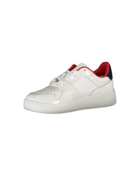 Thumbnail for Tommy Hilfiger Women's White Polyester Sneaker - 41 EU