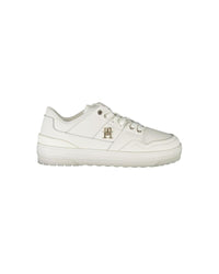 Thumbnail for Tommy Hilfiger Women's White Polyester Sneaker - 40 EU