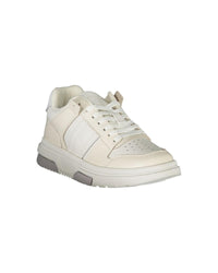Thumbnail for Tommy Hilfiger Women's White Polyester Sneaker - 39 EU