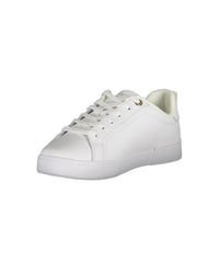 Thumbnail for Tommy Hilfiger Women's White Polyester Sneaker - 41 EU