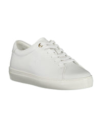 Thumbnail for Tommy Hilfiger Women's White Polyester Sneaker - 39 EU