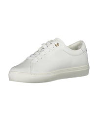 Thumbnail for Tommy Hilfiger Women's White Polyester Sneaker - 39 EU