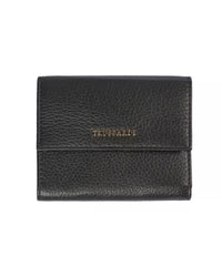 Thumbnail for Embossed Leather Womens Wallet with Press Button Closure One Size Women