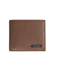 Thumbnail for Tumbled Leather Mens Wallet with Coin Compartment and Card Holder One Size Men