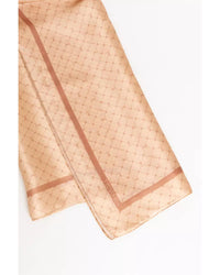 Thumbnail for 70s-inspired Silk Foulard with All-over Print One Size Women