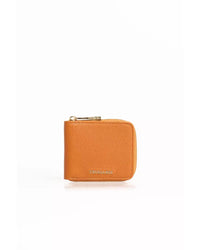 Thumbnail for Trussardi Fine-grained Leather Wallet with Metal Lettering Logo One Size Women