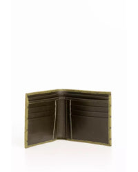 Thumbnail for Monogram Wallet with Grain Effect Texture and 70s Print One Size Men
