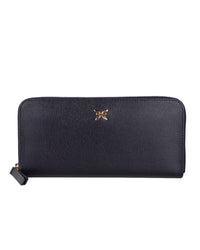 Thumbnail for Ungaro Women's Black Leather Wallet - One Size