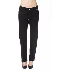 Thumbnail for Ungaro Fever Women's Black Cotton Jeans & Pant - W34 US