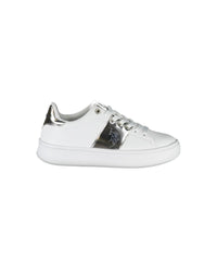 Thumbnail for US POLO ASSN Women's White Polyester Sneaker - 35 EU