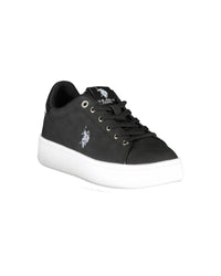 Thumbnail for US POLO ASSN Women's Black Polyester Sneaker - 37 EU