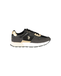 Thumbnail for US POLO ASSN Women's Black Polyester Sneaker - 36 EU