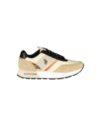 Thumbnail for US POLO ASSN Women's Beige Polyester Sneaker - 38 EU