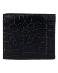 Thumbnail for Dolce & Gabbana Crocodile Leather Bifold Wallet One Size Men