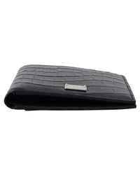 Thumbnail for Dolce & Gabbana Crocodile Leather Bifold Wallet One Size Men