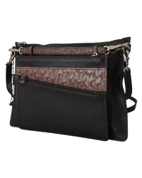 Thumbnail for Alta Sartoria Leather Shoulder Sling Bag One Size Men