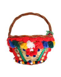 Thumbnail for Dolce & Gabbana AGNESE Pom Pom Crystal Bag One Size Women