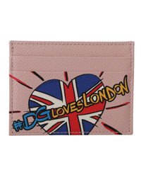 Thumbnail for Brand New Dolce & Gabbana Cardholder Wallet with London Print One Size Women