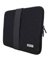 Thumbnail for Gant Men's Black Padded Pouch Bag Zipper Cover Sleeve Case - One Size