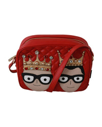 Thumbnail for Dolce & Gabbana GLAM Crossbody Bag with Logo Details One Size Women