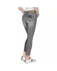 Thumbnail for Womens Push-Up Jeggings with Ruined Effect Details W28 US Women
