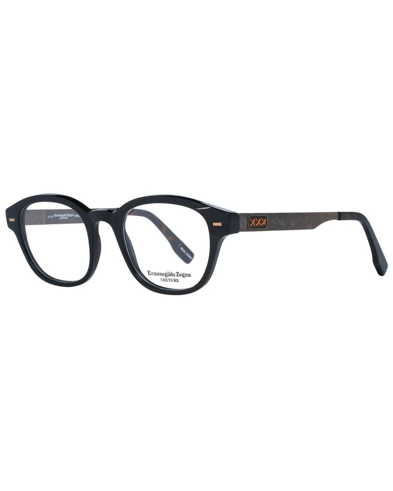 Zegna Couture Men's Black  Optical Frames - One Size