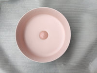 Thumbnail for 2020 Matte Pink Round 360 mm Dia top counter basin porcelain sink
