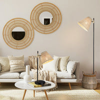 Thumbnail for Yvette Rattan Floor Lamp