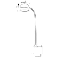 Thumbnail for Inbuilt LED Multi-Functional Desk Lamp