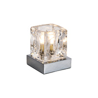 Thumbnail for Bianca Glass Table Lamp with LED Bulb